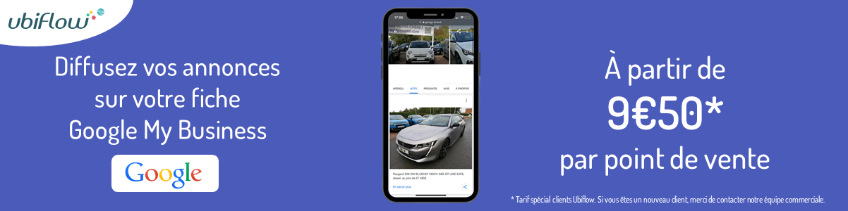 diffusion annonces automobiles fiche google my business