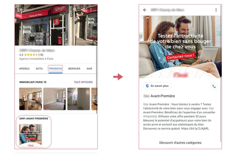 section-produit-service-remplie-fiche-google-my-business