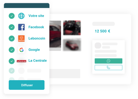 multidiffusion annonces garagistes